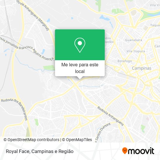 Royal Face mapa