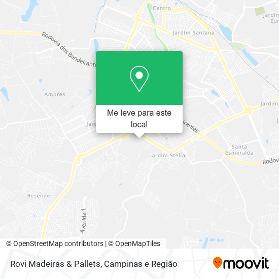 Rovi Madeiras & Pallets mapa