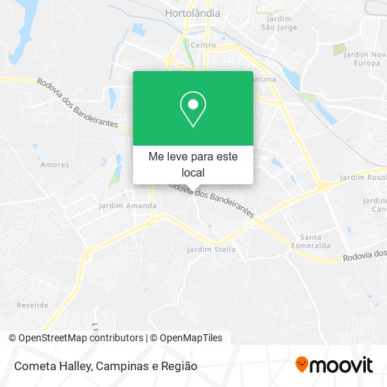 Cometa Halley mapa