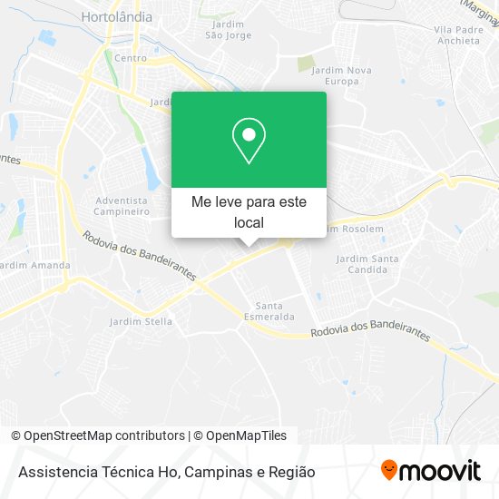 Assistencia Técnica Ho mapa