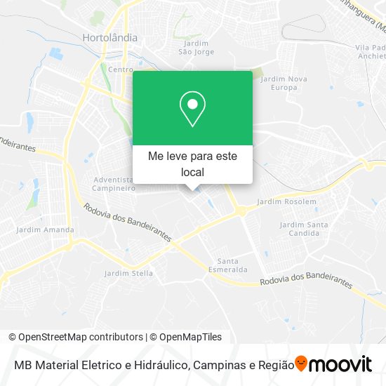 MB Material Eletrico e Hidráulico mapa