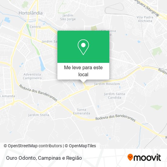 Ouro Odonto mapa