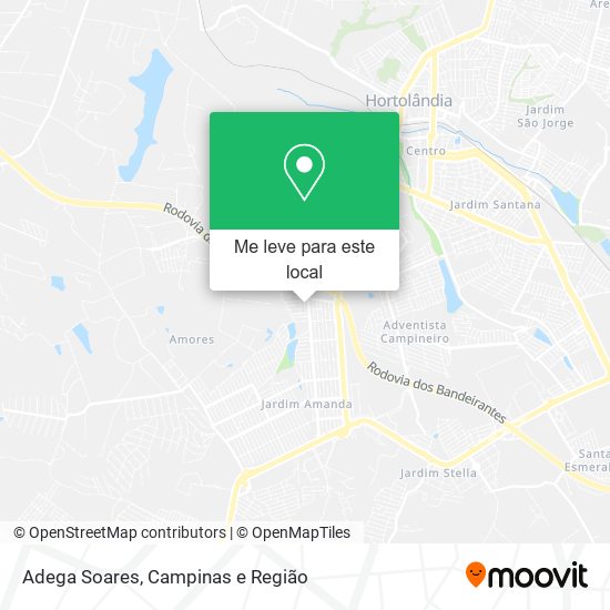 Adega Soares mapa