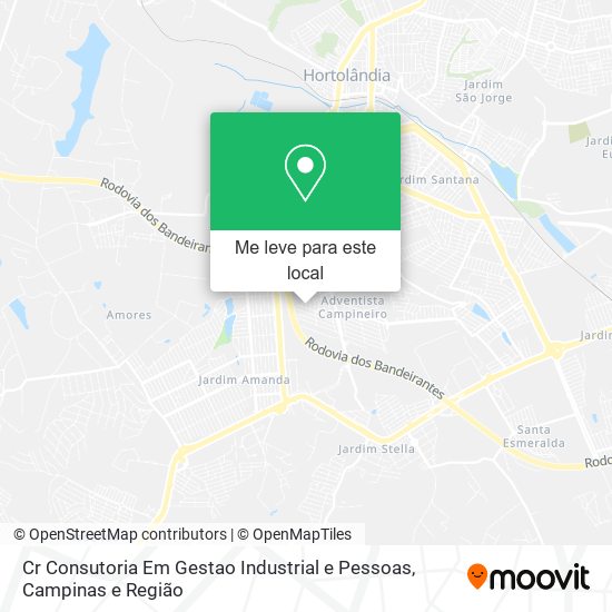 Cr Consutoria Em Gestao Industrial e Pessoas mapa