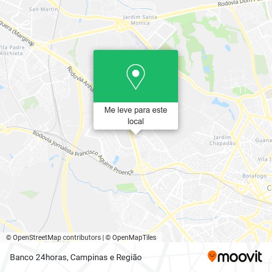 Banco 24horas mapa