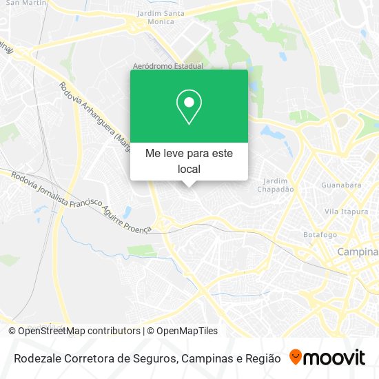 Rodezale Corretora de Seguros mapa