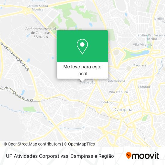 UP Atividades Corporativas mapa