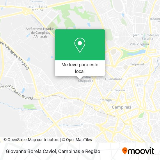 Giovanna Borela Caviol mapa