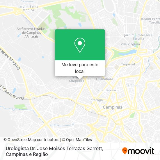 Urologista Dr. José Moisés Terrazas Garrett mapa