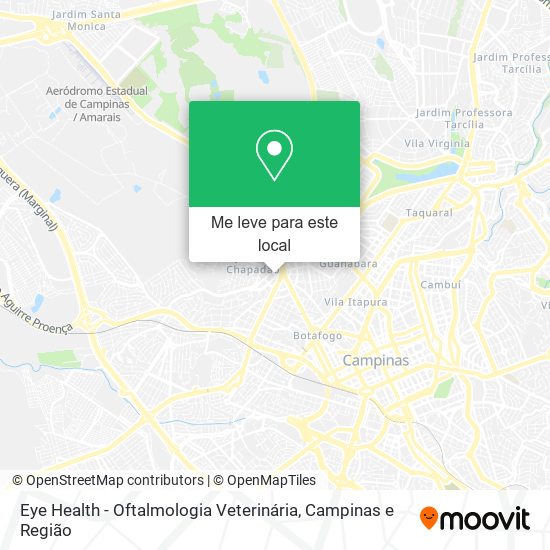 Eye Health - Oftalmologia Veterinária mapa