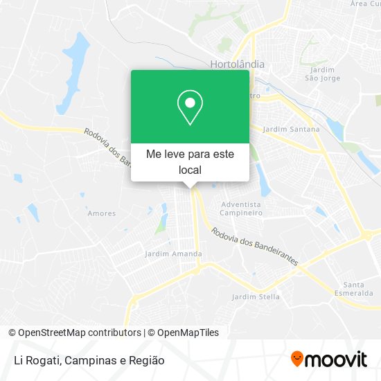 Li Rogati mapa