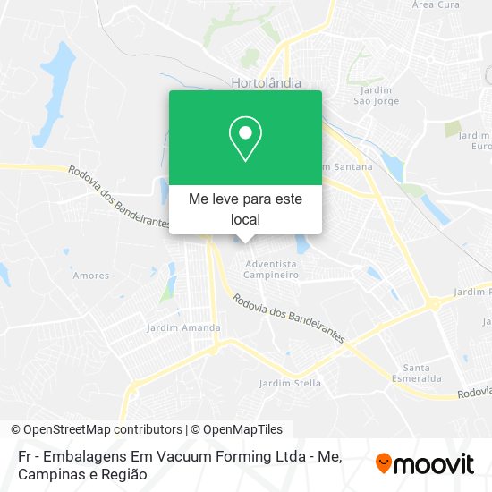 Fr - Embalagens Em Vacuum Forming Ltda - Me mapa