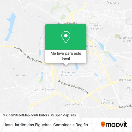 Iasd Jardim das Figueiras mapa