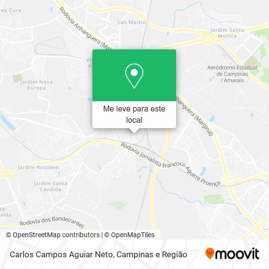 Carlos Campos Aguiar Neto mapa