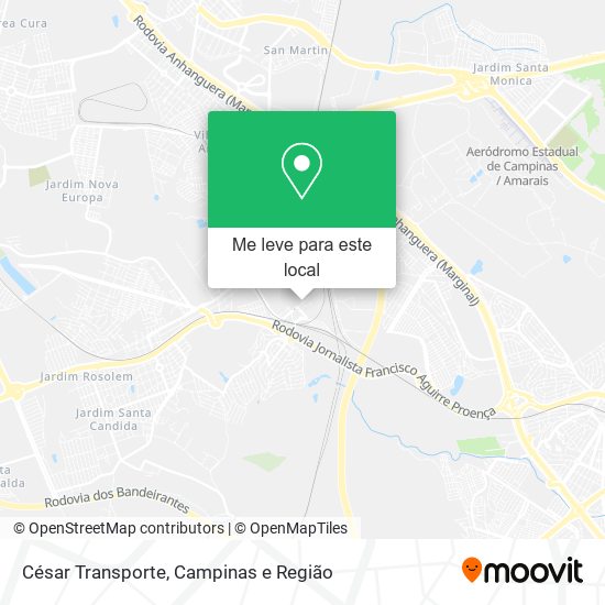 César Transporte mapa