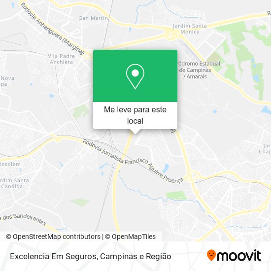 Excelencia Em Seguros mapa