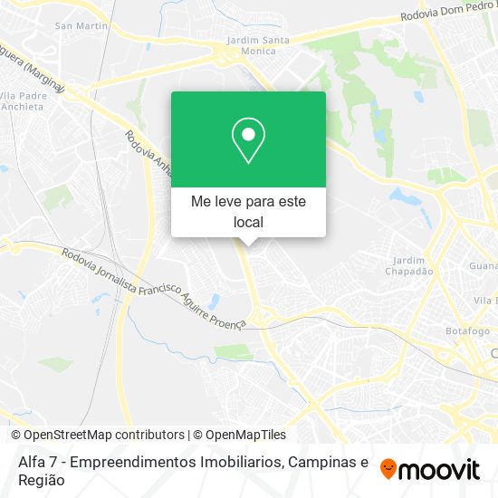 Alfa 7 - Empreendimentos Imobiliarios mapa