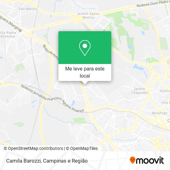 Camila Barozzi mapa