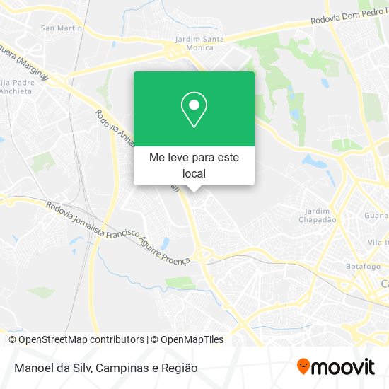 Manoel da Silv mapa