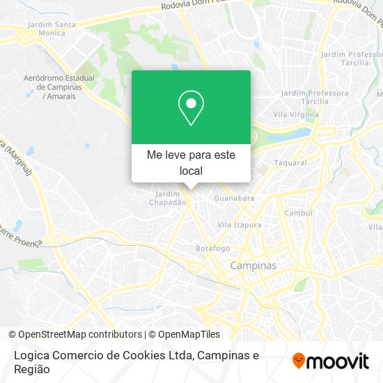 Logica Comercio de Cookies Ltda mapa