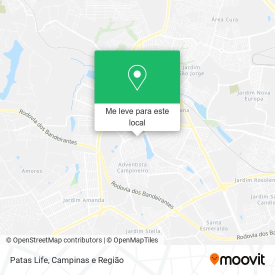 Patas Life mapa