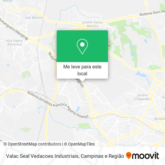 Valac Seal Vedacoes Industriais mapa