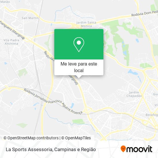 La Sports Assessoria mapa