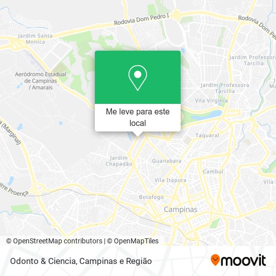 Odonto & Ciencia mapa