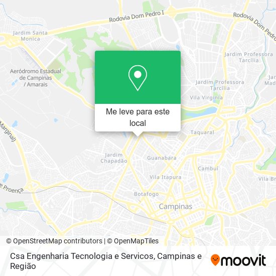 Csa Engenharia Tecnologia e Servicos mapa