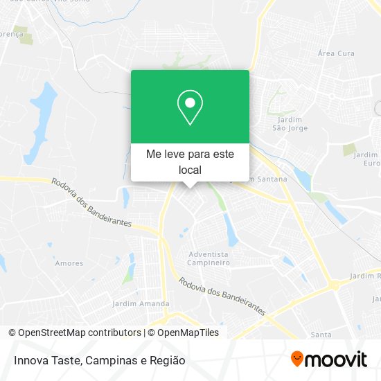 Innova Taste mapa