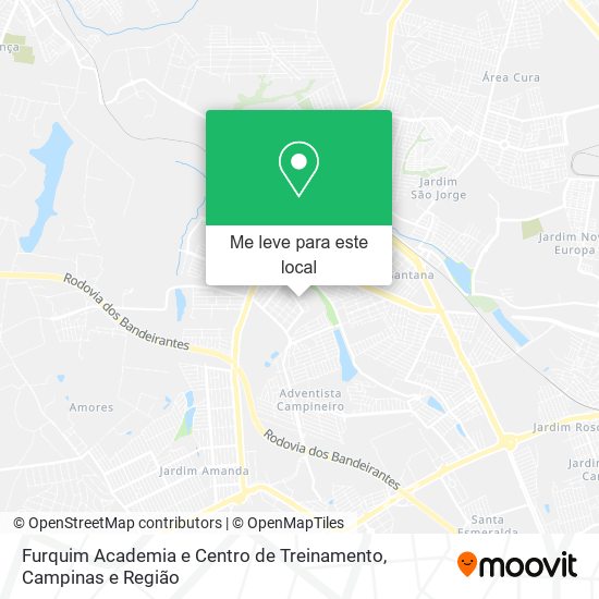 Furquim Academia e Centro de Treinamento mapa