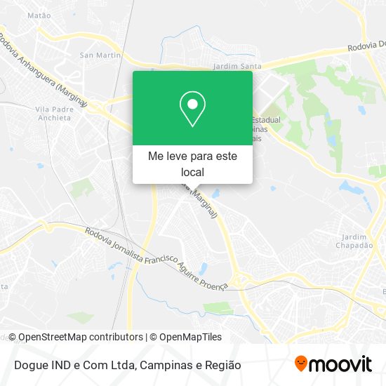 Dogue IND e Com Ltda mapa