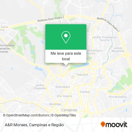 A&R Moraes mapa
