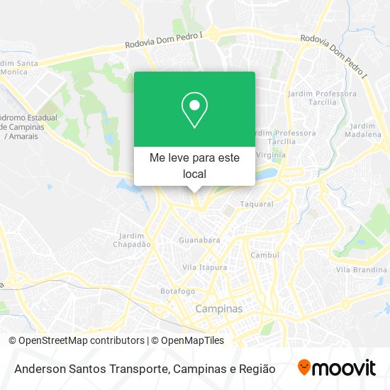 Anderson Santos Transporte mapa