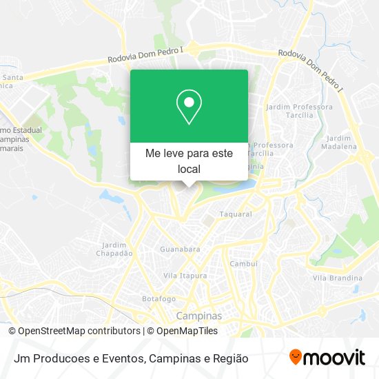 Jm Producoes e Eventos mapa