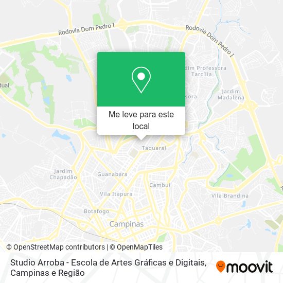 Studio Arroba - Escola de Artes Gráficas e Digitais mapa