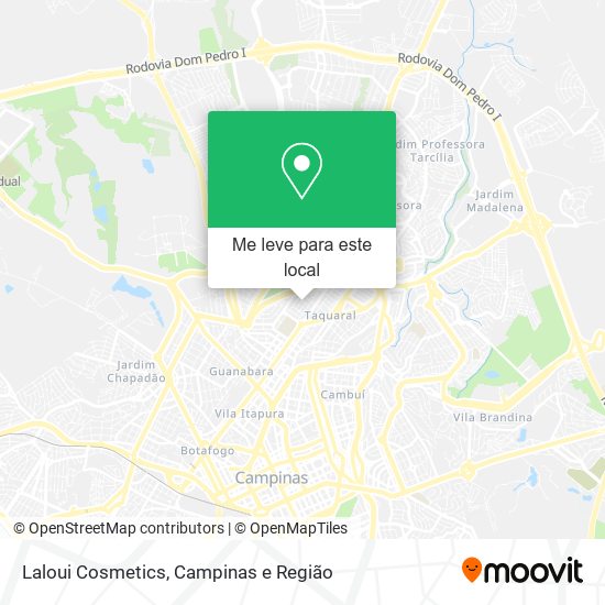 Laloui Cosmetics mapa