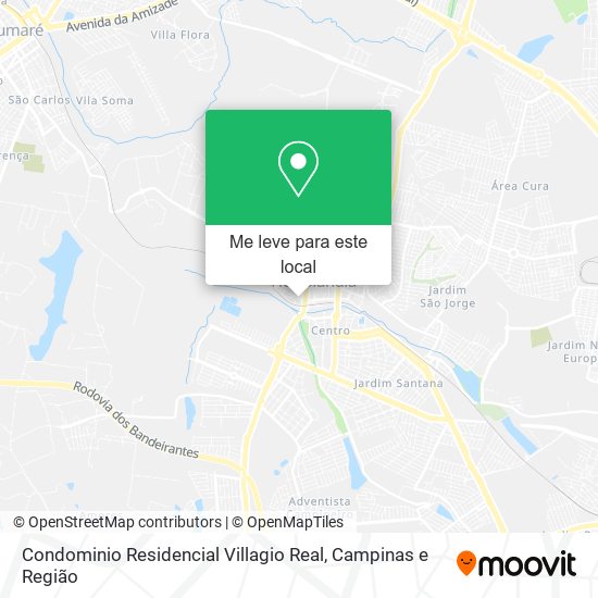 Condominio Residencial Villagio Real mapa