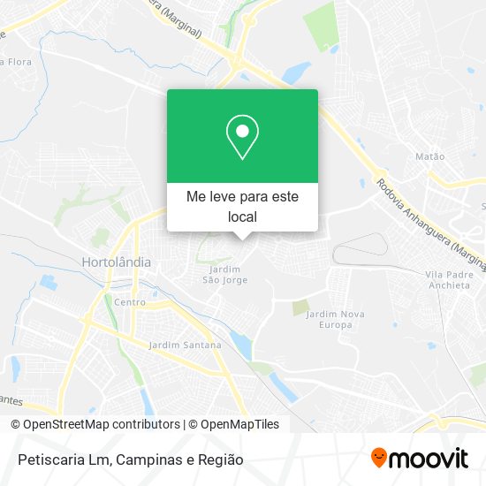 Petiscaria Lm mapa