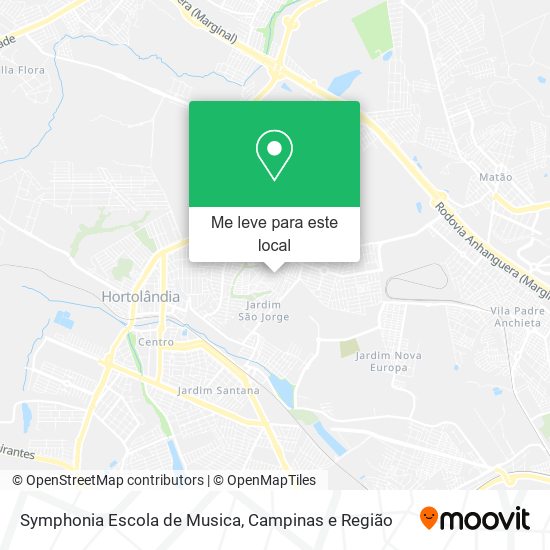 Symphonia Escola de Musica mapa