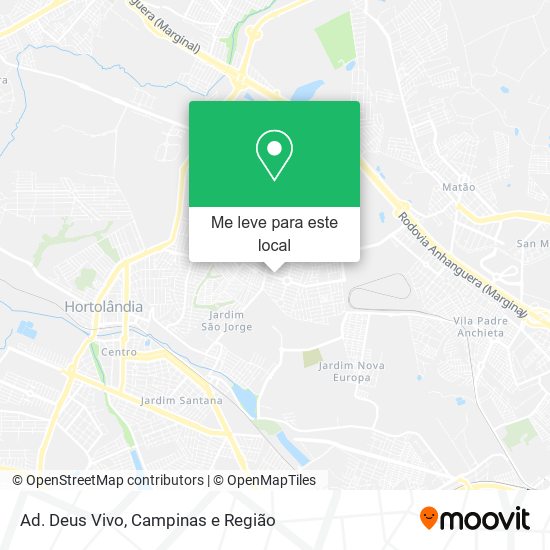 Ad. Deus Vivo mapa