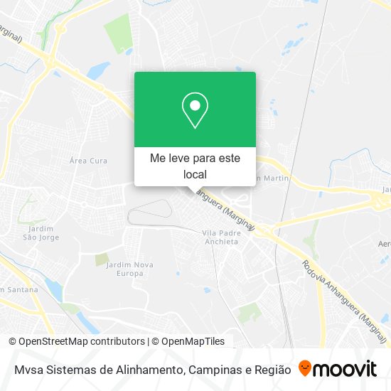 Mvsa Sistemas de Alinhamento mapa