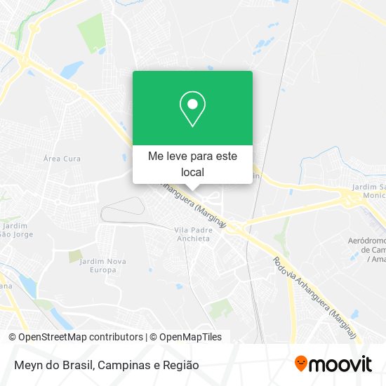 Meyn do Brasil mapa