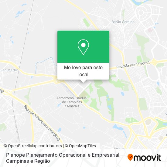Planope Planejamento Operacional e Empresarial mapa
