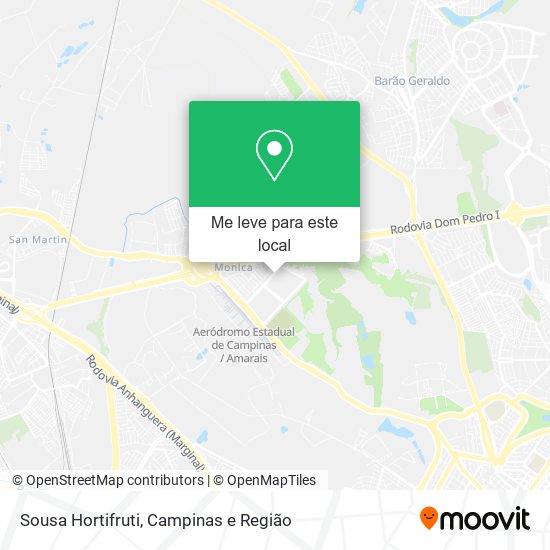 Sousa Hortifruti mapa