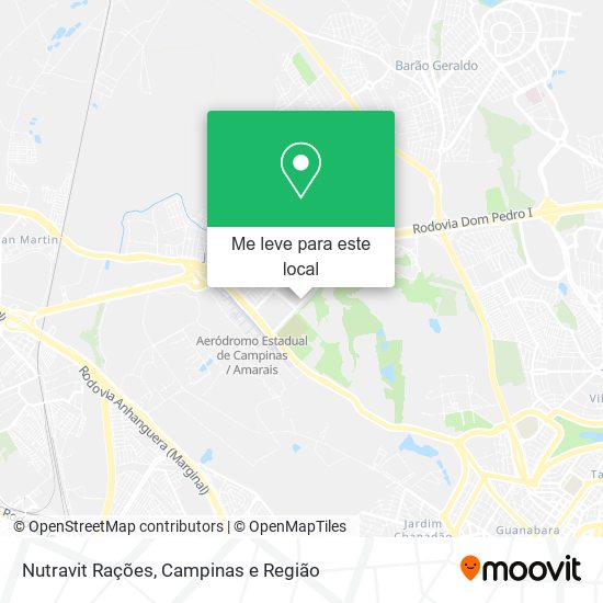 Nutravit Rações mapa