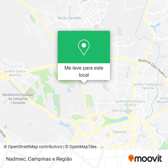 Nadmec mapa