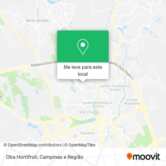 Oba Hortifruti mapa