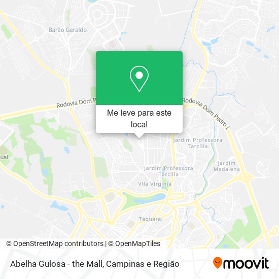 Abelha Gulosa - the Mall mapa