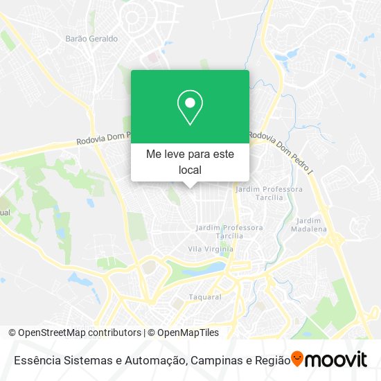 Essência Sistemas e Automação mapa